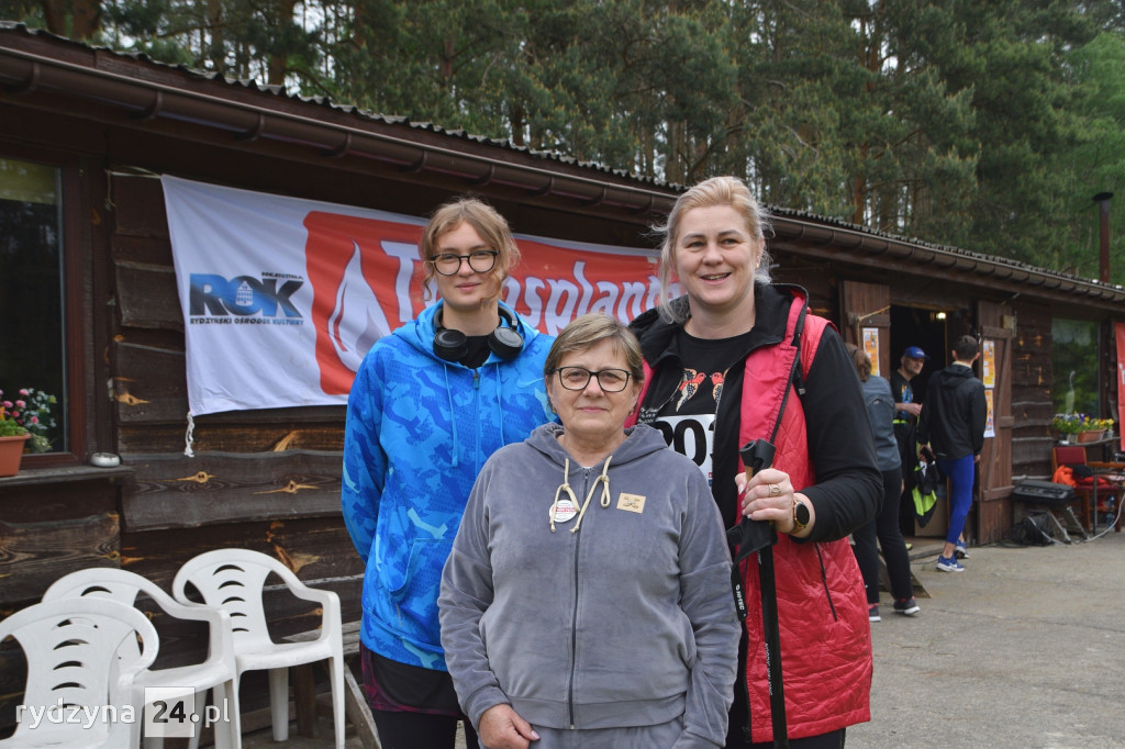 Transplantacja - jesteśmy na TAK - bieg oraz marsz z kijkami w Dąbczu