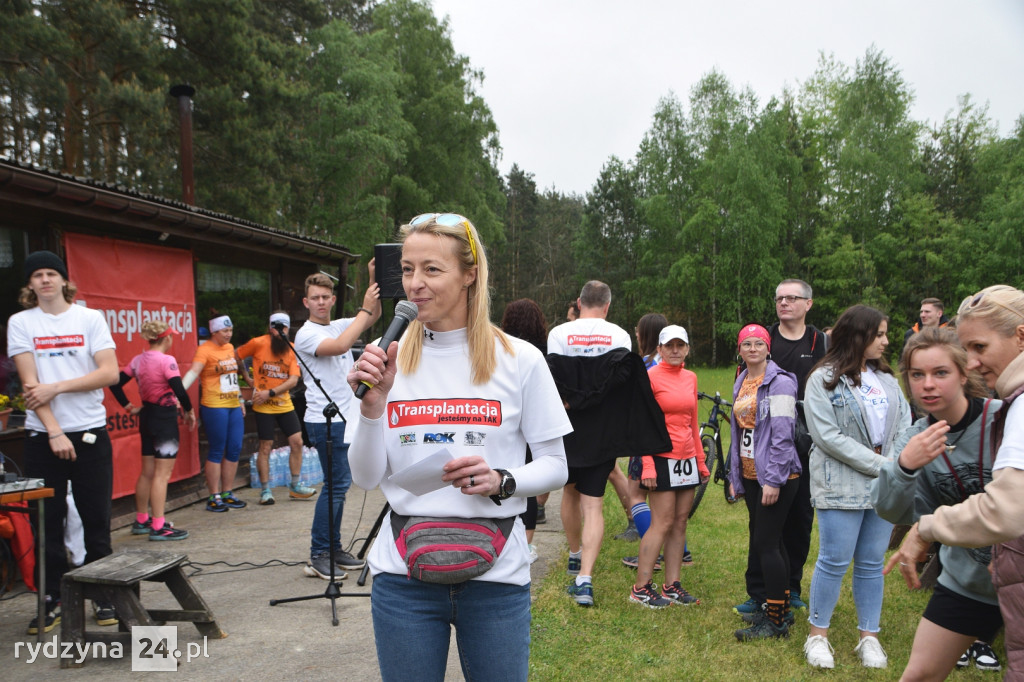 Transplantacja - jesteśmy na TAK - bieg oraz marsz z kijkami w Dąbczu