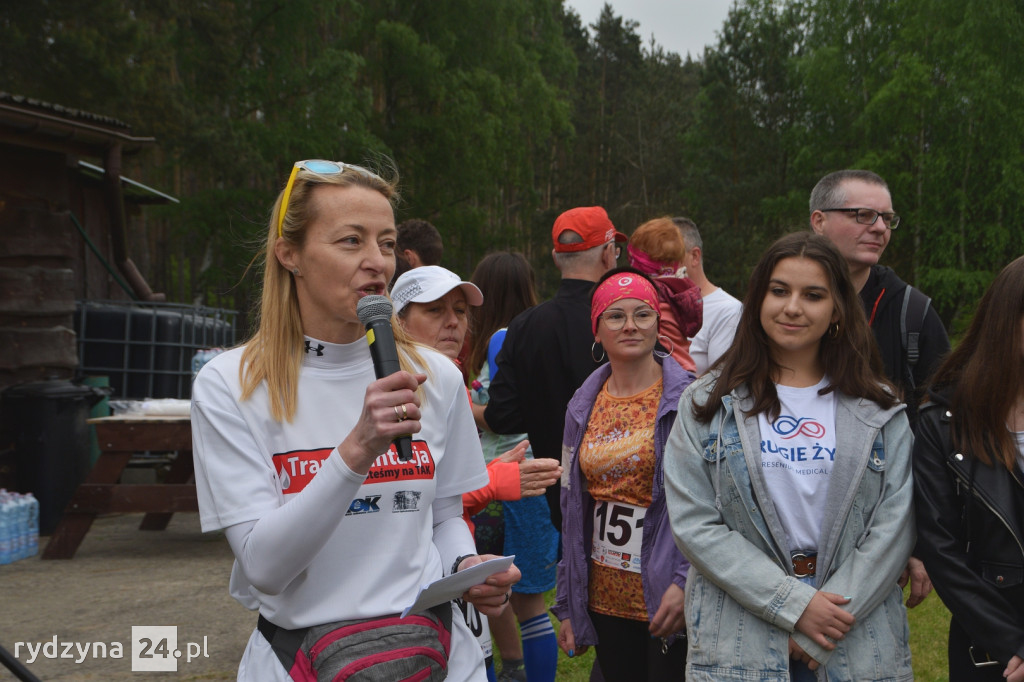 Transplantacja - jesteśmy na TAK - bieg oraz marsz z kijkami w Dąbczu