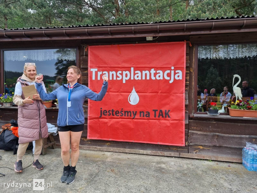 Transplantacja - jesteśmy na TAK - bieg oraz marsz z kijkami w Dąbczu