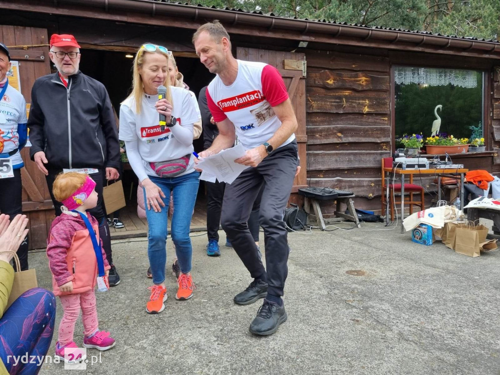 Transplantacja - jesteśmy na TAK - bieg oraz marsz z kijkami w Dąbczu