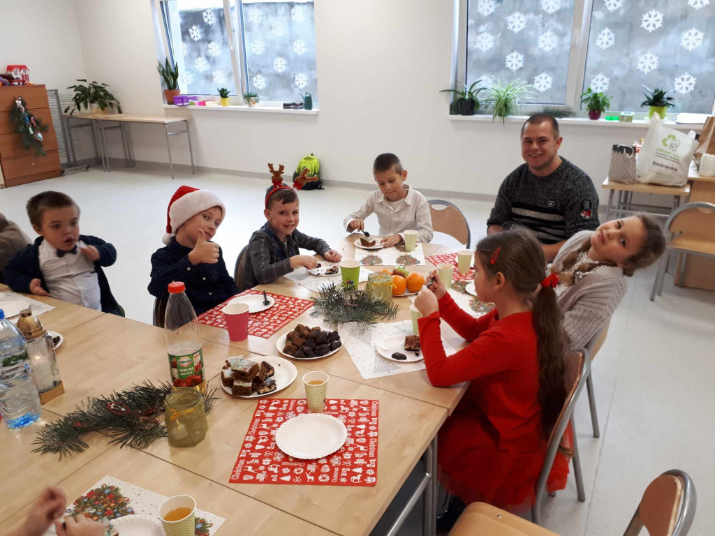 Wigilia w Szkole Podstawowej w Dąbczu