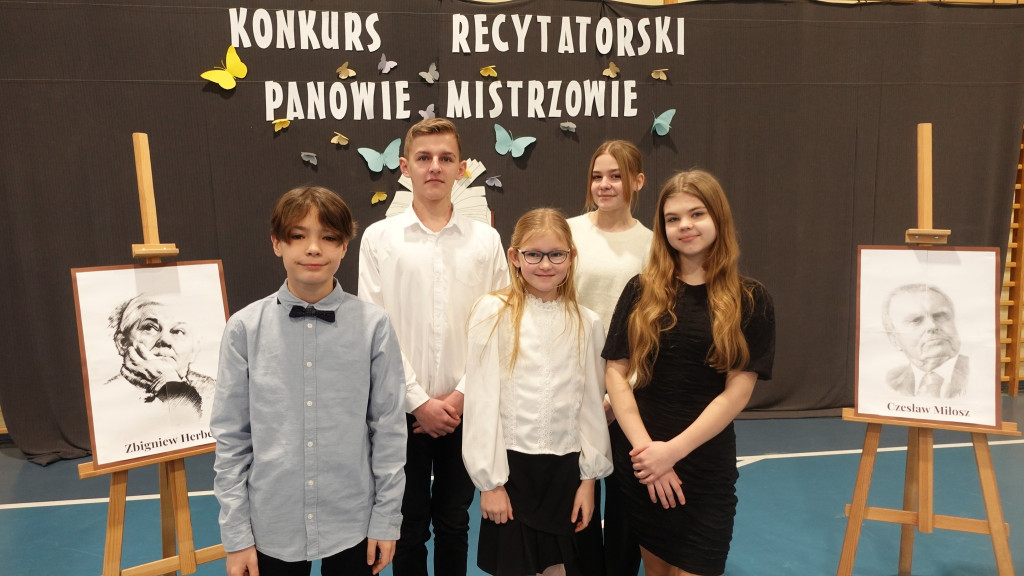 Konkurs recytatorski Panowie Mistrzowie