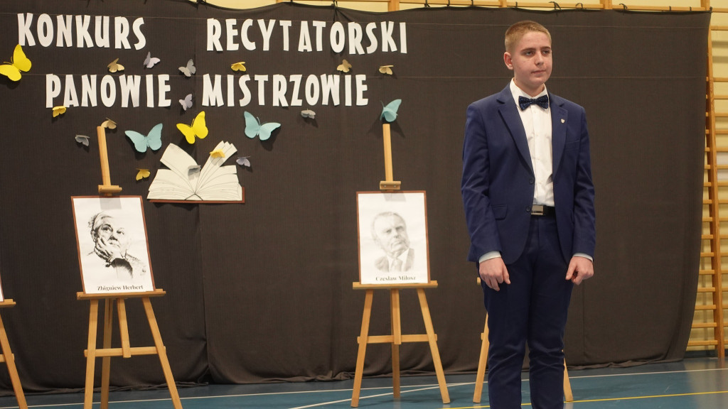 Konkurs recytatorski Panowie Mistrzowie