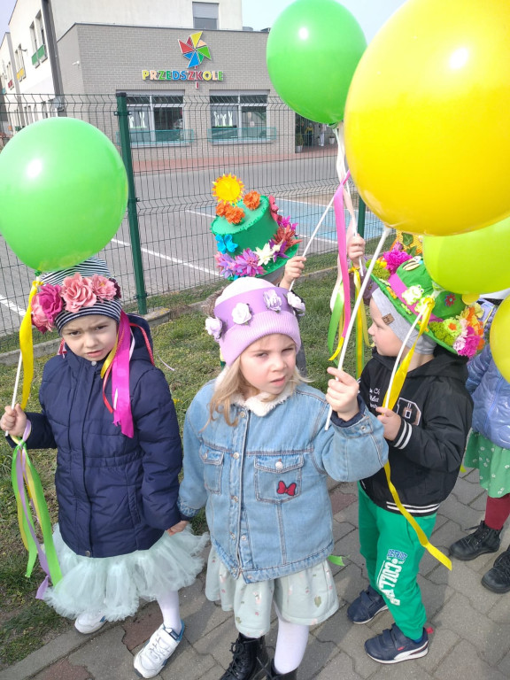 Pierwszy dzień wiosny w Przedszkolu Kolorowy Wiatraczek w Rydzynie