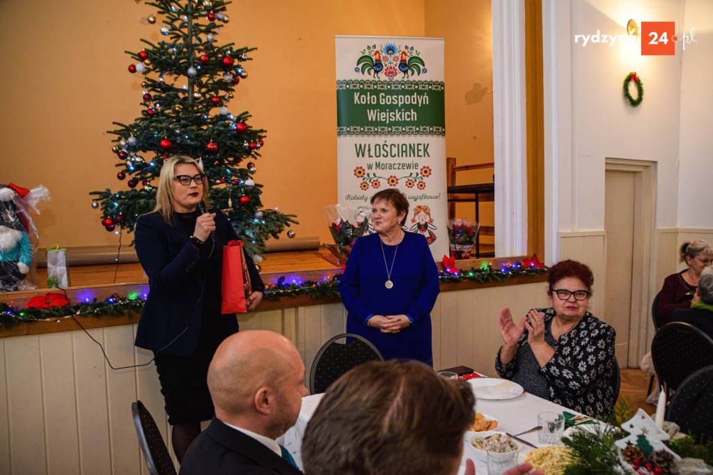 Wigilijne spotkanie Kół Gospodyń Wiejskich z gminy Rydzyna