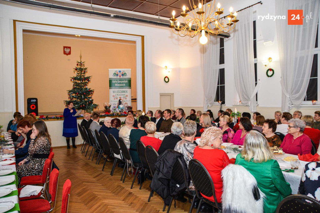 Wigilijne spotkanie Kół Gospodyń Wiejskich z gminy Rydzyna