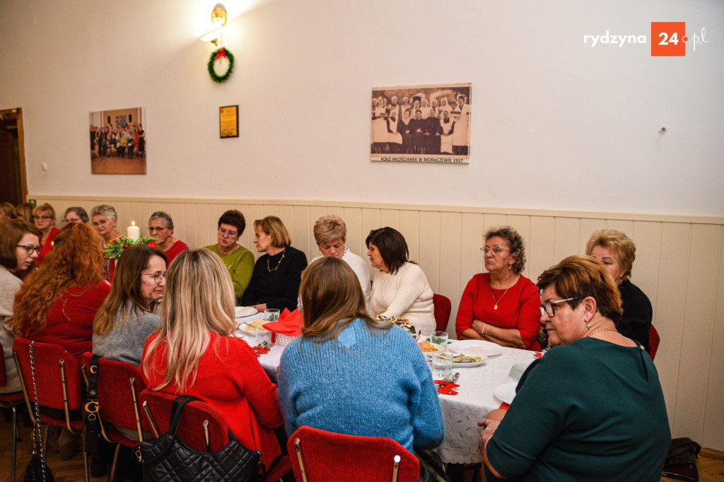 Wigilijne spotkanie Kół Gospodyń Wiejskich z gminy Rydzyna