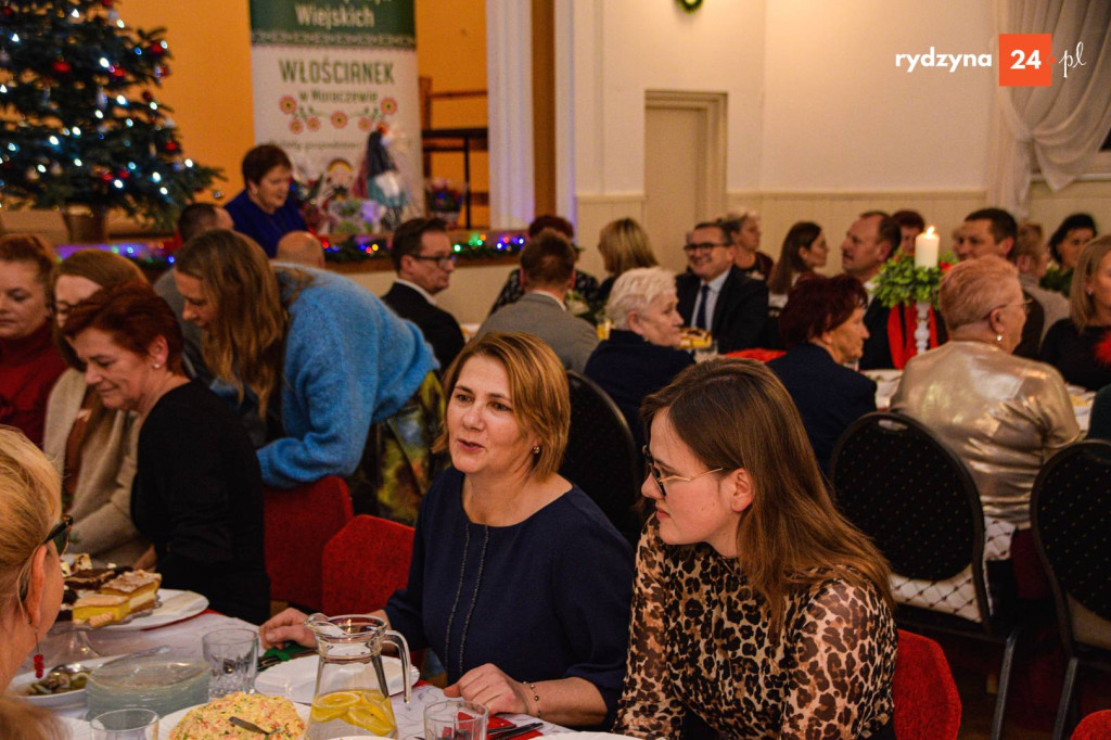 Wigilijne spotkanie Kół Gospodyń Wiejskich z gminy Rydzyna