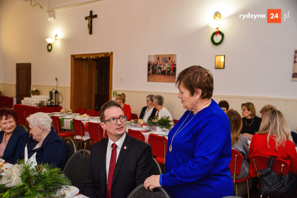 Wigilijne spotkanie Kół Gospodyń Wiejskich z gminy Rydzyna