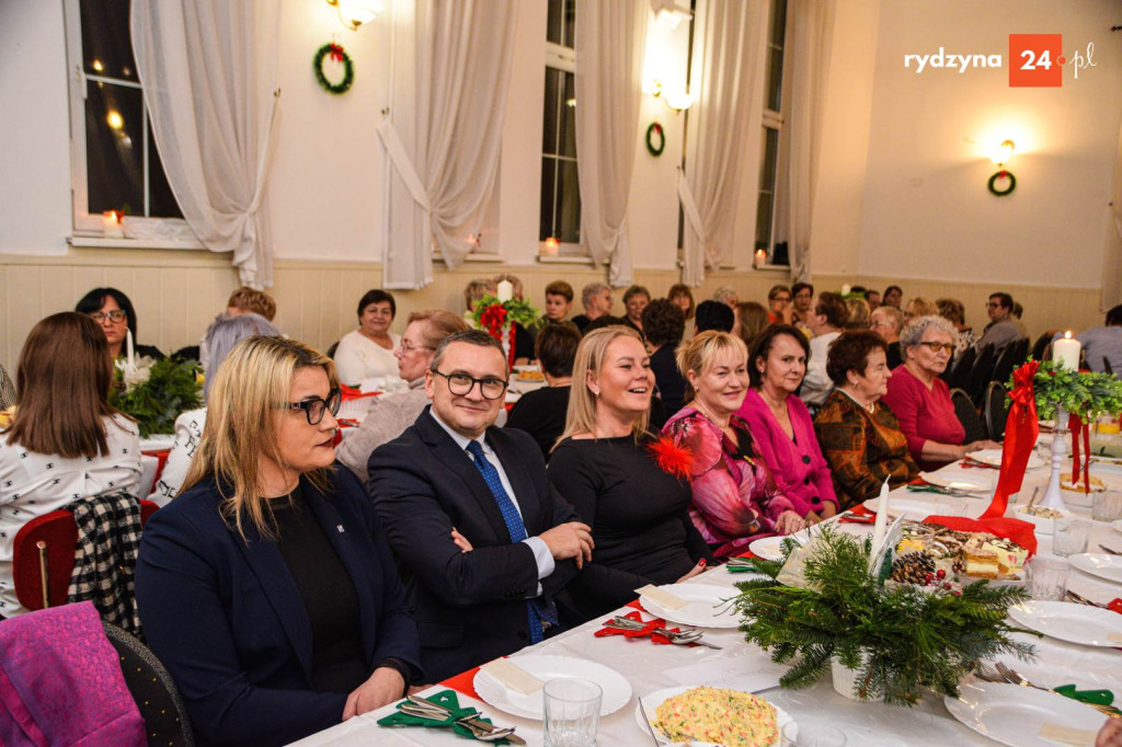 Wigilijne spotkanie Kół Gospodyń Wiejskich z gminy Rydzyna