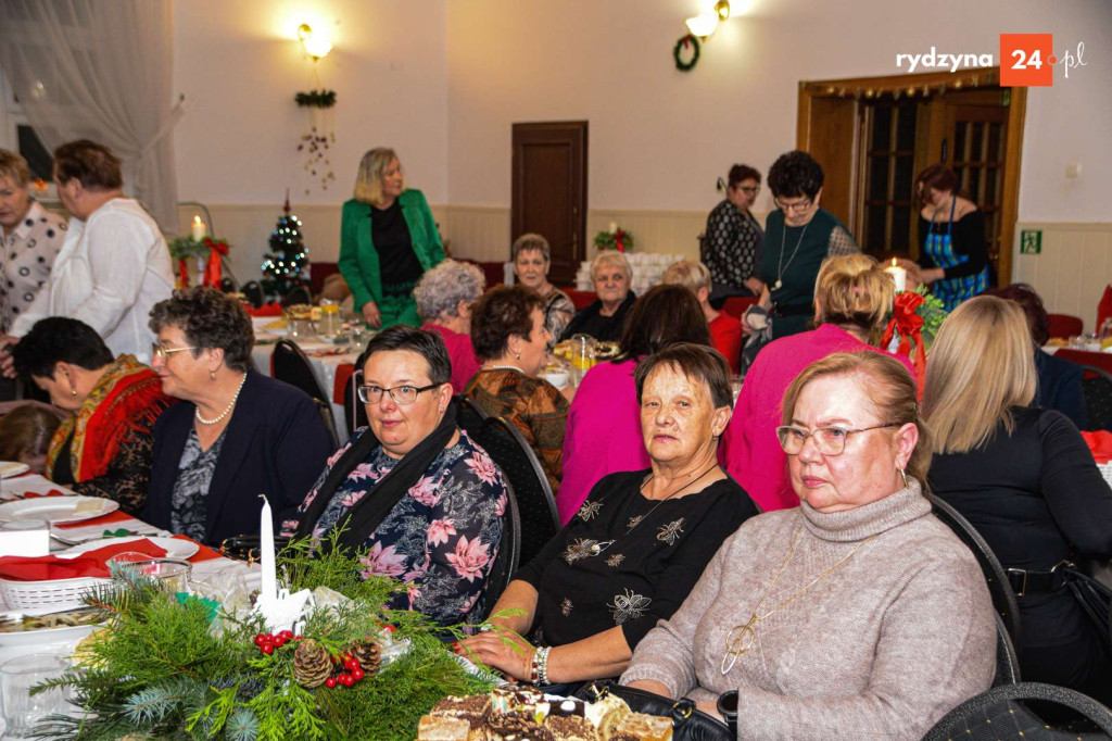 Wigilijne spotkanie Kół Gospodyń Wiejskich z gminy Rydzyna