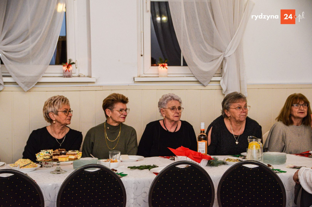 Wigilijne spotkanie Kół Gospodyń Wiejskich z gminy Rydzyna