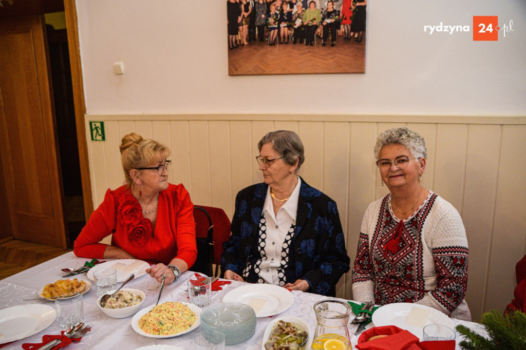 Wigilijne spotkanie Kół Gospodyń Wiejskich z gminy Rydzyna