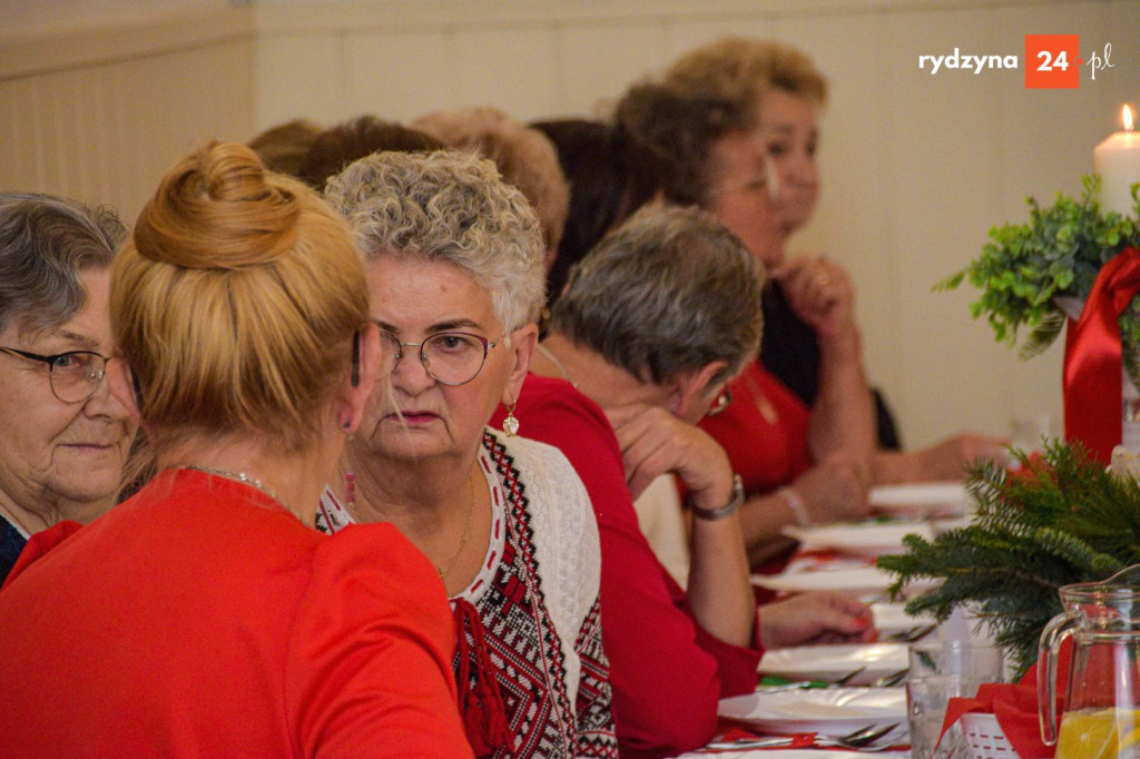 Wigilijne spotkanie Kół Gospodyń Wiejskich z gminy Rydzyna