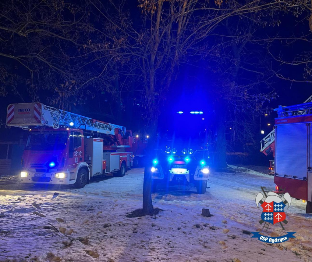 Pożar mieszkania i przewodu kominowego w Kłodzie