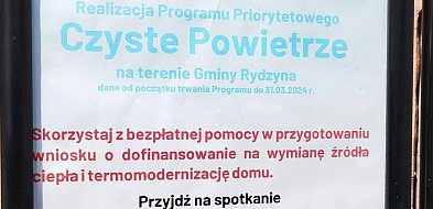 Spotkania informacyjne w gminie Rydzyna – „Czyste Powietrze”-98048