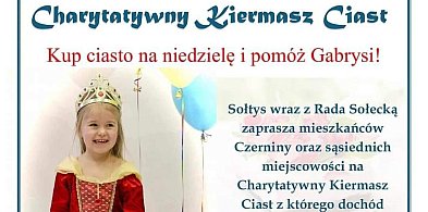 Charytatywny Kiermasz Ciast na Rynku w Czerninie: Pomóżmy Małej Gabrysi!-99207