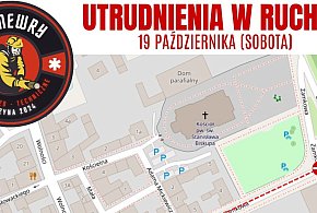 Utrudnienia w ruchu na ulicy Zamkowej w Rydzynie – Manewry Ratowniczo-Techniczne -100320