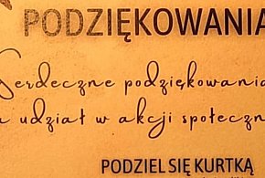 "Podziel się kurtką" - akcja charytatywna w gminnej szkole-100379