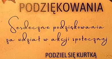 "Podziel się kurtką" - akcja charytatywna w gminnej szkole-100379