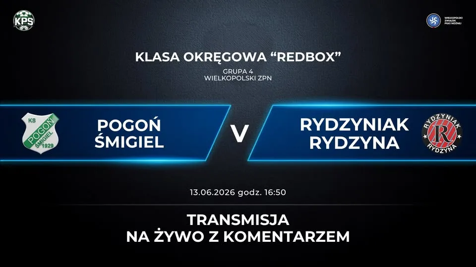 Rydzyniak Rydzyna kończy sezon ostatnim meczem pierwszej drużyny