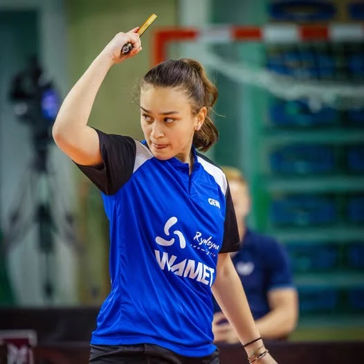 Miriam Carnovale w czołowej 24 Mistrzostw Europy U21 w tenisie stołowym
