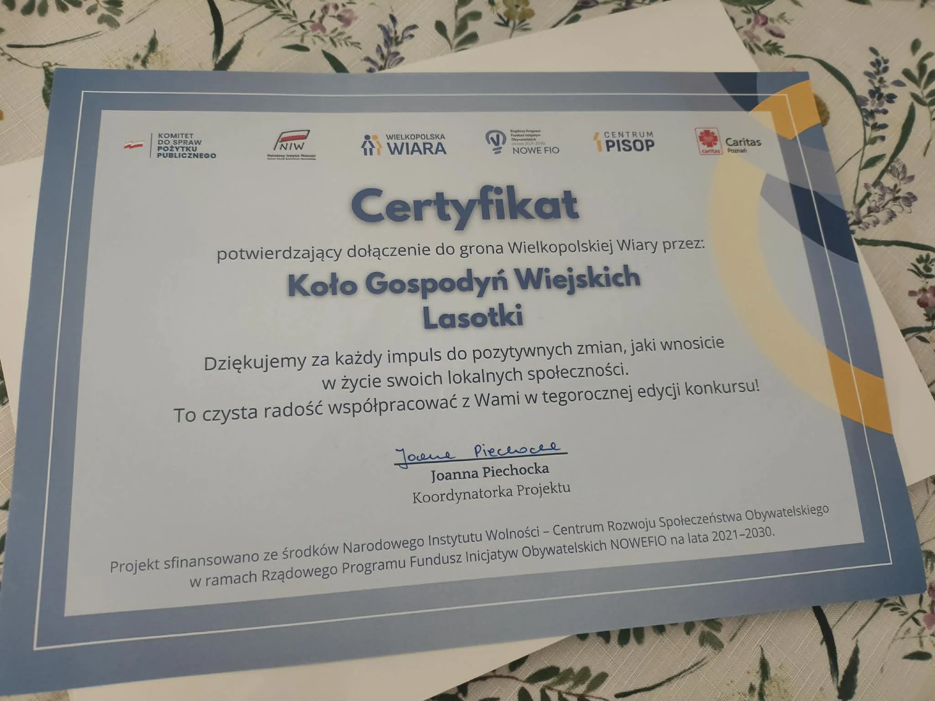 KGW Lasotki na Forum Wielkopolska Wiara