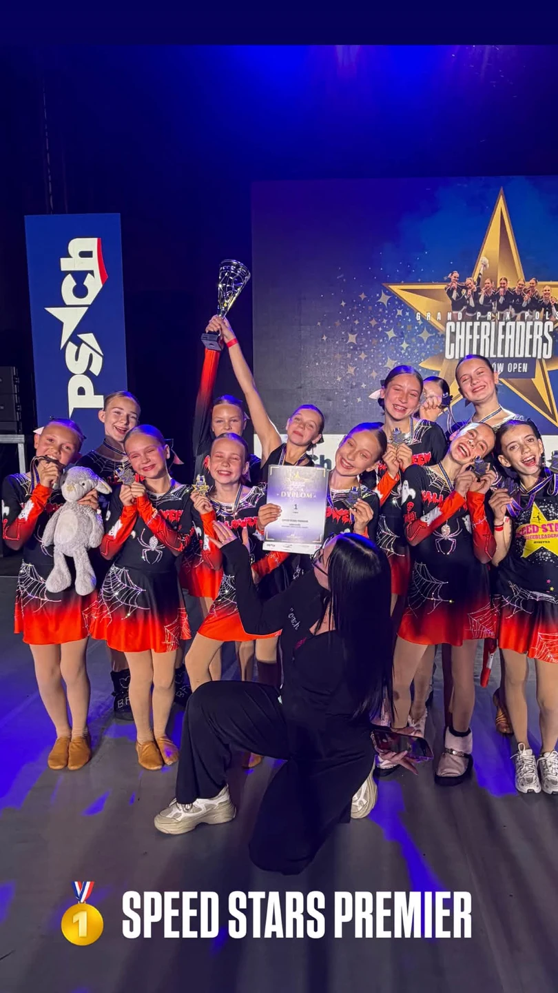 Speed Stars Cheerleaders Rydzyna świetnie kończą sezon 2026