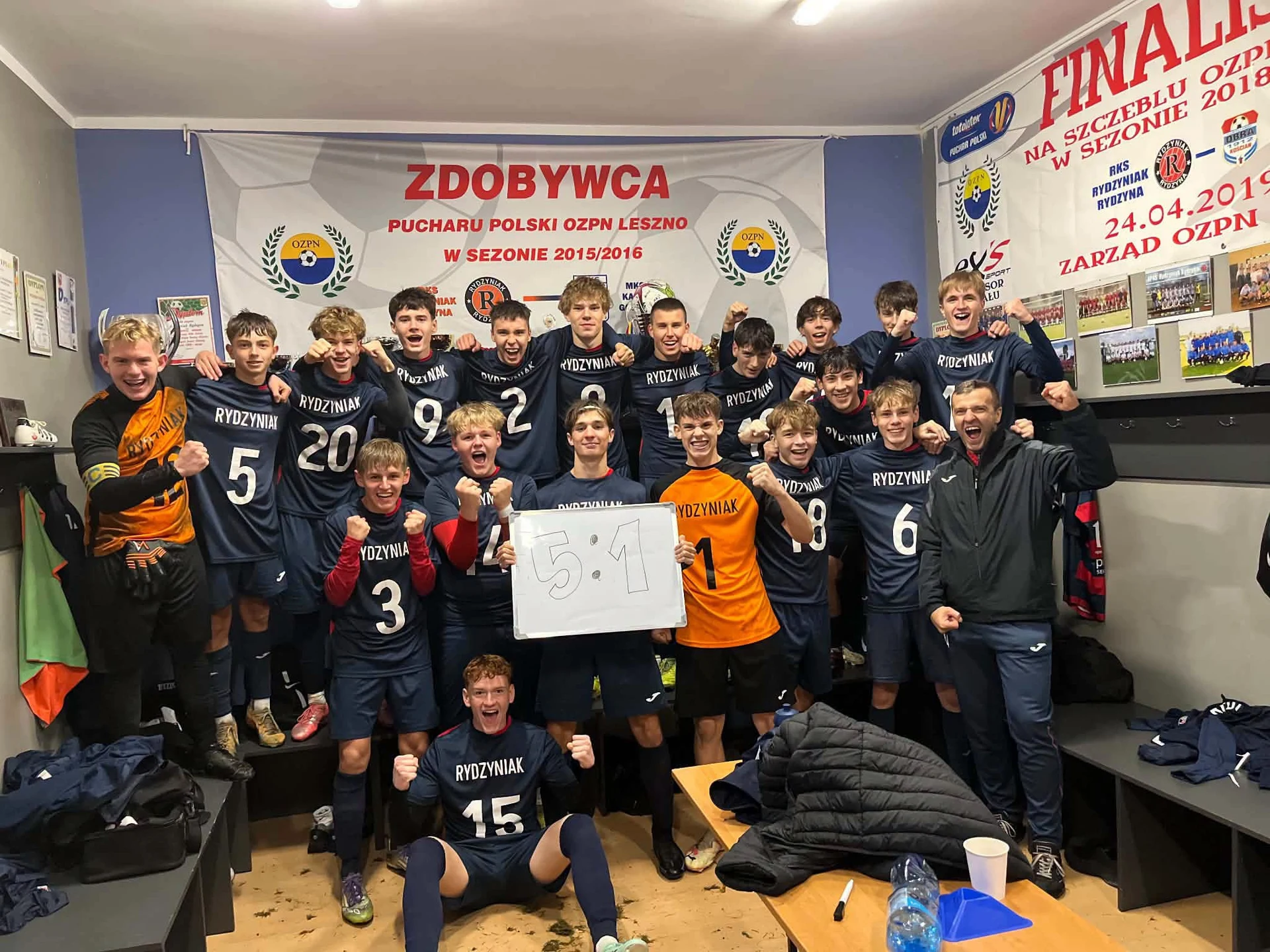 Juniorzy pewnie wygrali z Talentem Poznań 5:1