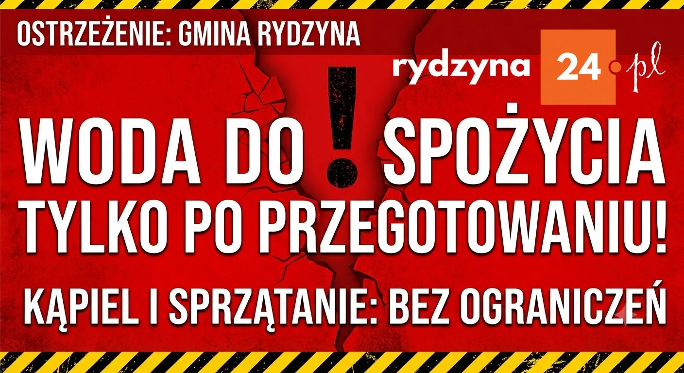 Skażona woda w gminie Rydzyna