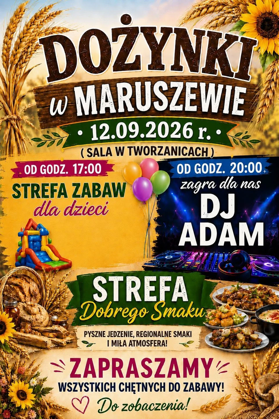 Szykują się wyjątkowe Dożynki w Maruszewie!