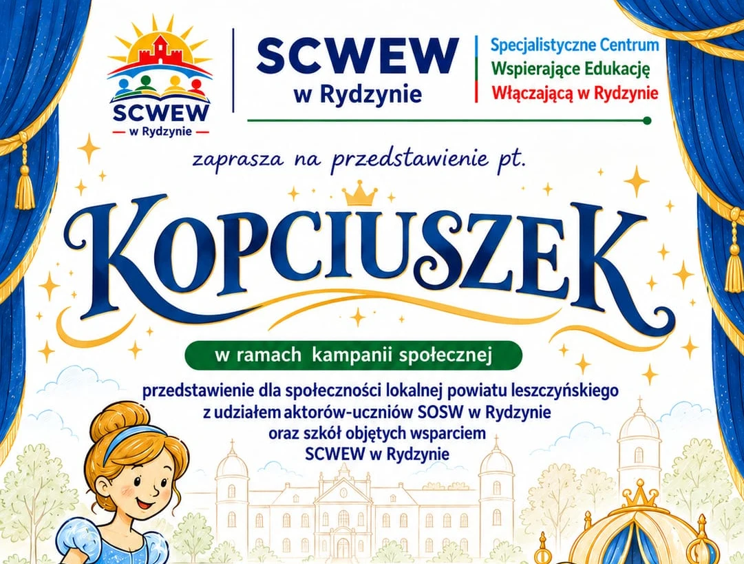 Kopciuszek w Rydzynie – wyjątkowe przedstawienie SCWEW