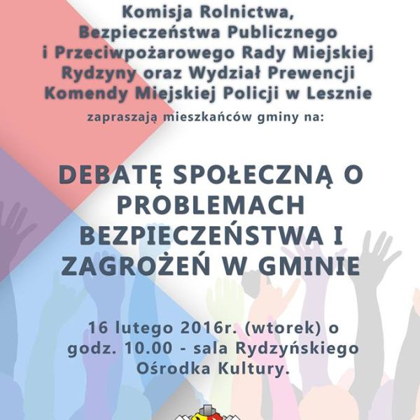 Zachęcamy do udziału w debacie