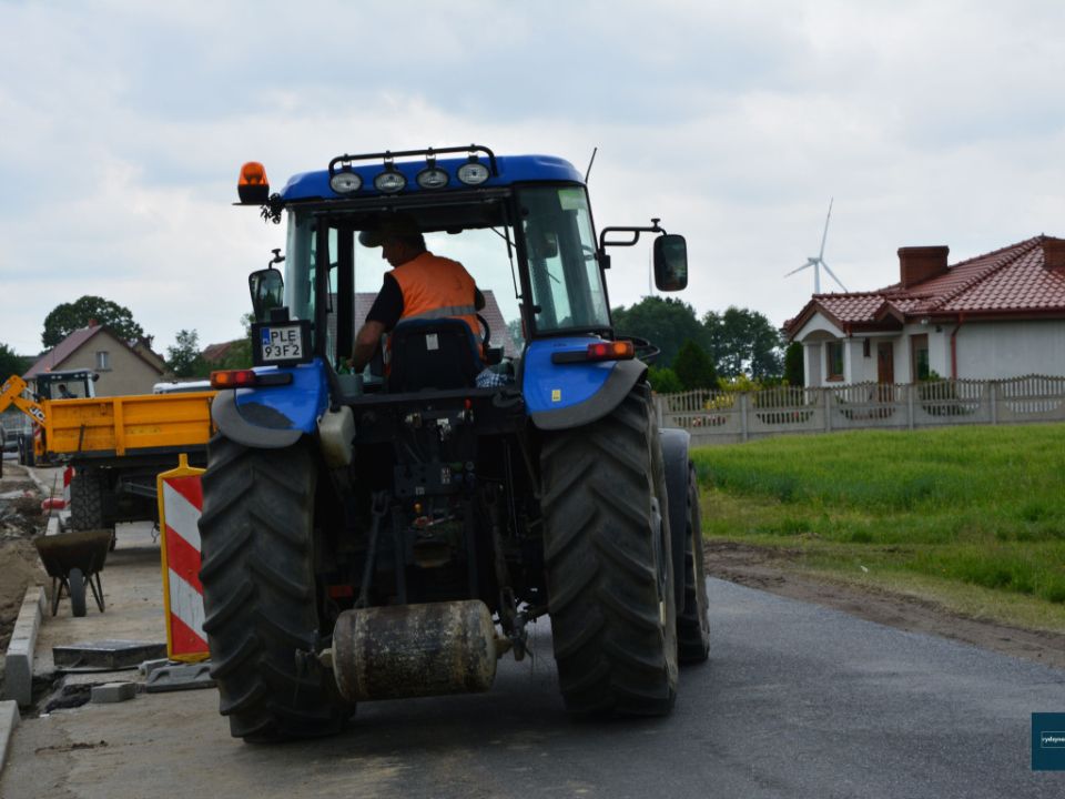 Burmistrz ze Starostą na kolejnych inwestycjach powiatowych