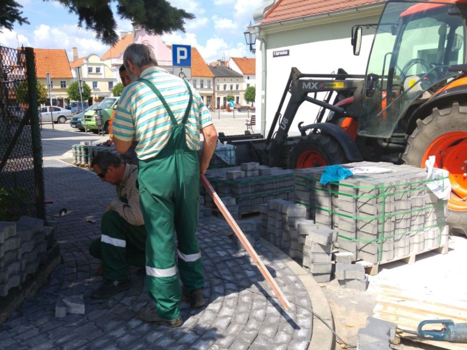 Ciąg dalszy remontu chodników.
