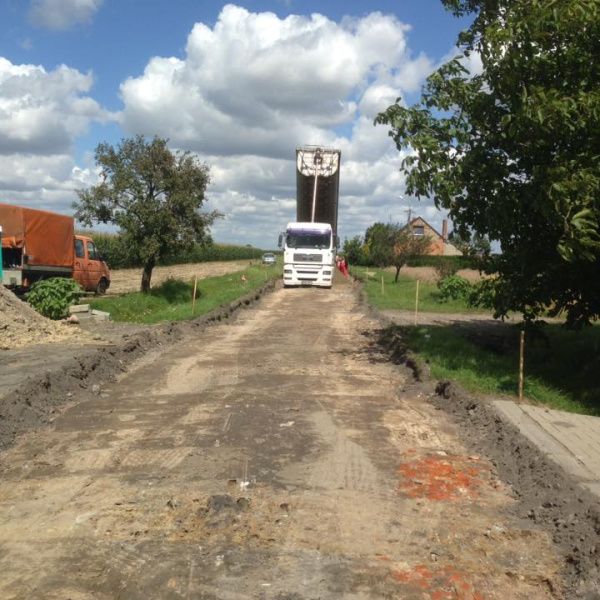 Przebudowa drogi w Maruszewie