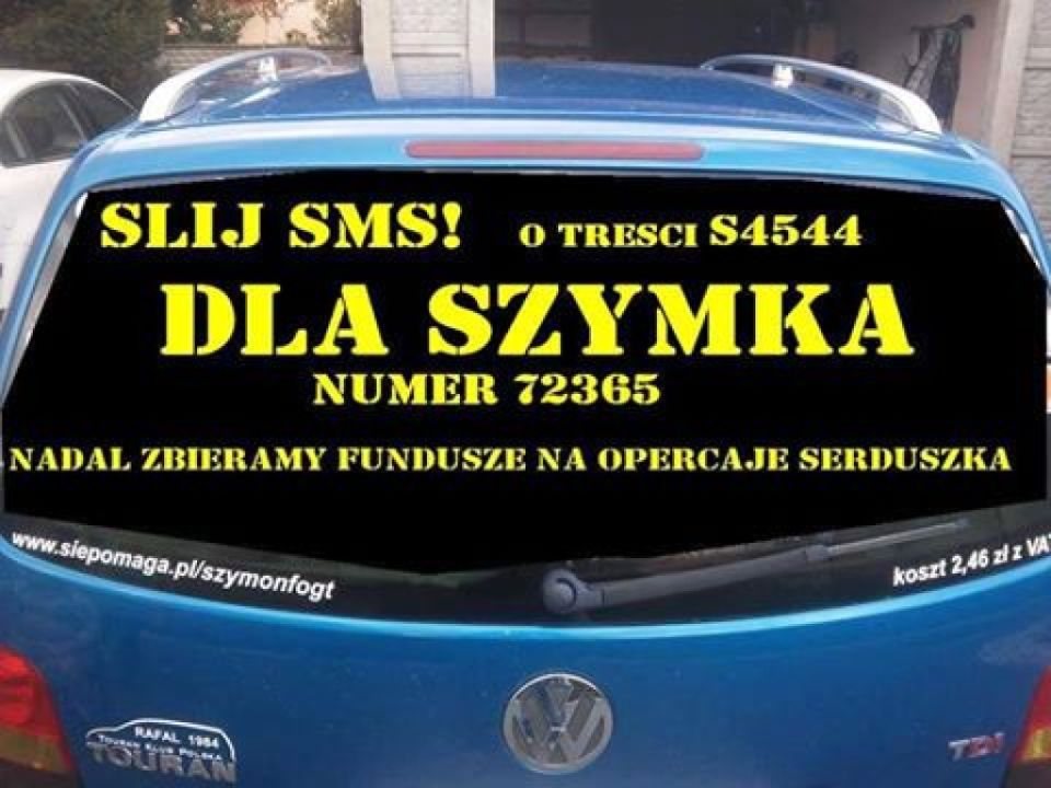 Pomoc dla Szymka