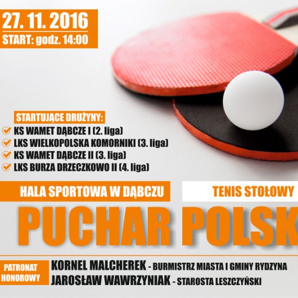 W niedzielę Puchar Polski w Dąbczu!