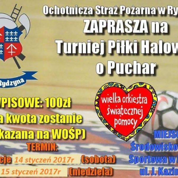 OSP w Rydzynie wspiera WOŚP