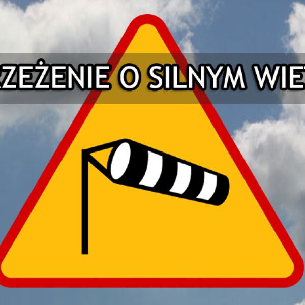 UWAGA – Silny wiatr
