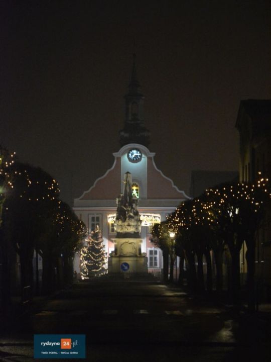 Rozświetlona Rydzyna