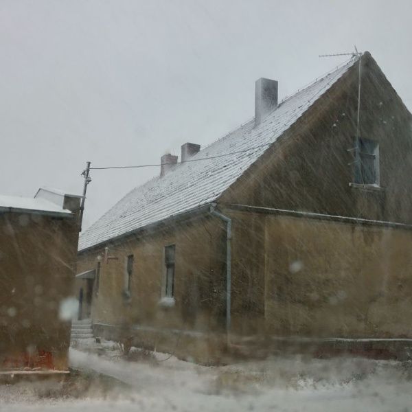 Zaskoczyła śnieżyca