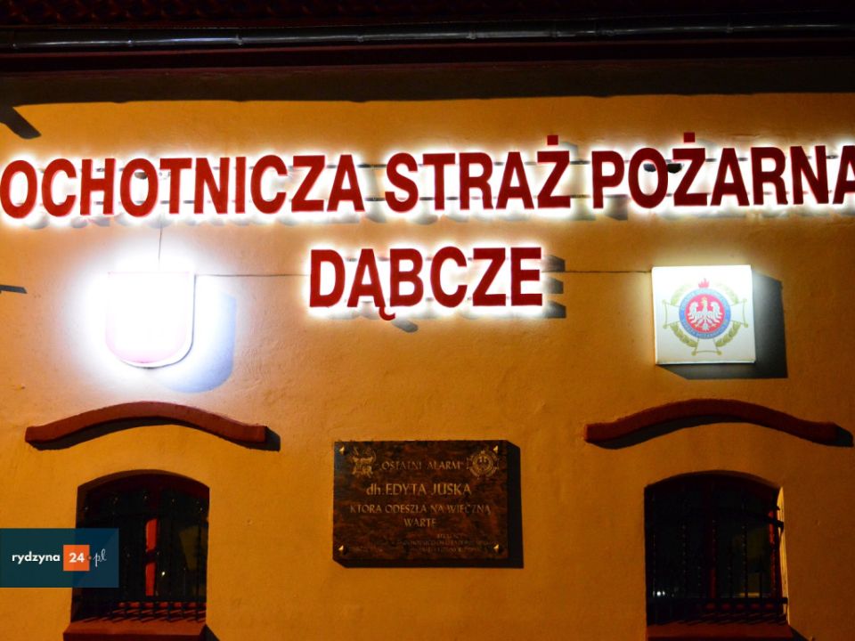 WALNE ZEBRANIE SPRAWOZDAWCZE W OSP DĄBCZE