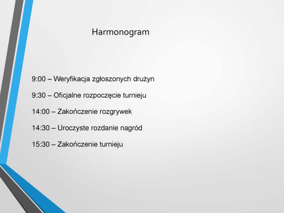 Turniej piłki halowej szkół podstawowych w Dąbczu
