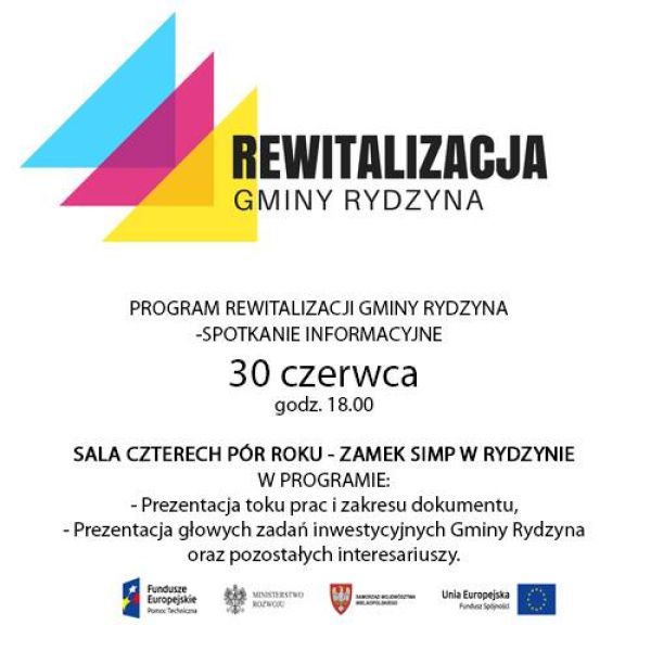 REWITALIZACJA GMINY RYDZYNA – OSTATNIE SPOTKANIE W ZAMKU SIMP
