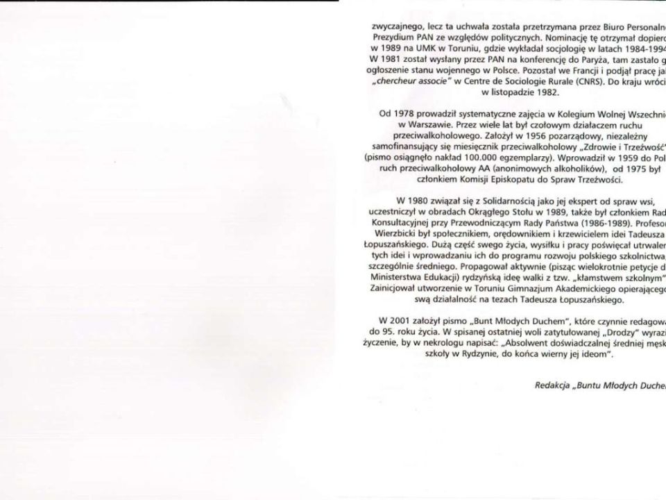 Pogrzeb absolwenta doświadczalnej średniej szkoły męskiej w Rydzynie