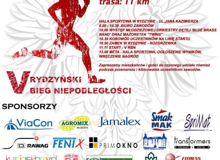  Koncert oraz Bieg Niepodległości w Rydzynie