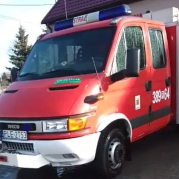 OSP w Dąbczu pomagała pogotowiu