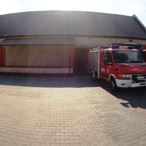 Pożar sadzy w Tworzanicach